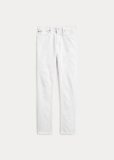 Jeans Polo Ralph Lauren Hombre Blancos - Varick Slim Straight - WESMA8174